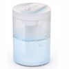 KOIOS Humidifiers; Top Fill Cool Mist Humidifier for Bedroom Large Room Baby Home; Quiet Ultrasonic; Essential Oil Diffuser; UHM-JS02 4L; Transparent