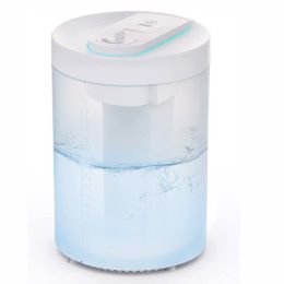 KOIOS Humidifiers; Top Fill Cool Mist Humidifier for Bedroom Large Room Baby Home; Quiet Ultrasonic; Essential Oil Diffuser; UHM-JS02 4L; Transparent