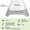 120ml Cool Mist Humidifier Ultrasonic Aroma Essential Oil Diffuser w/Soothing Sounds