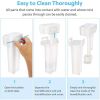 KOIOS Humidifiers; Top Fill Cool Mist Humidifier for Bedroom Large Room Baby Home; Quiet Ultrasonic; Essential Oil Diffuser; UHM-JS02 4L; Transparent
