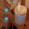 KOIOS Humidifiers; Top Fill Cool Mist Humidifier for Bedroom Large Room Baby Home; Quiet Ultrasonic; Essential Oil Diffuser; UHM-JS02 4L; Transparent