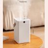 3L Digital Screen Air Humidifier High-capacity Double Spray Diffuser With Humidity Display Cool Mist For Bedroom Home Plants Purifier Water Dispenser