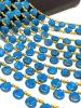 Blue Copper Turquoise Gemstone Beads; Turquoise Beads; Healing Crystal; Mohave Turquoise Beads; Jewelry Supplies; Bulk Beads; 8" Strand