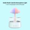2023 New Dropshipping Items Rain Cloud Dripping Humidifier and Oil Diffuser Night Light Relax Aromatherapy Rain Cloud Humidifier