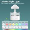 2023 New Dropshipping Items Rain Cloud Dripping Humidifier and Oil Diffuser Night Light Relax Aromatherapy Rain Cloud Humidifier