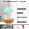 2023 New Arrival Rain Drop Cloud Humidifier Creative Water Drip And Oil Diffuser lamp Desktop Mushroom Rain Cloud Humidifier