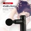Massage Gun Percussion Deep Tissue Muscle Vibrating Relax Massager with 4-Head
