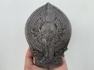 6inches Natural silver obsidian quartz crystal hand carved Thousand hands buddist crystal gifts home decoration 1x