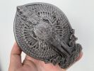 6inches Natural silver obsidian quartz crystal hand carved Thousand hands buddist crystal gifts home decoration 1x