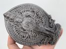 6inches Natural silver obsidian quartz crystal hand carved Thousand hands buddist crystal gifts home decoration 1x