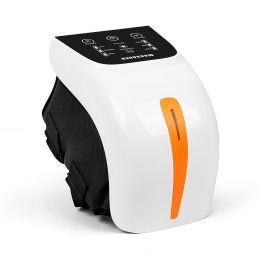 Wireless Heated Knee Massager Physiotherapy Device (Option: White-USB)