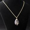 Water Drop Natural Crystal Stone Necklace Women's Fashion Accessories 2023 New In