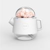 Rechargeable Battery Wireless Aroma Diffuser Salt Lamp Crystal Stone Magic Teapot Himalayan Salt Humidifier
