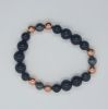 Power Bracelets for EMF 5G Protection Hematite Shungite Copper Tourmaline - Chakra Calming Bracelets
