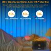 3D Flame Air Humidifier Essential Oil Ultrasonic Aroma Diffuser Bedroom Mist Home Spa Yoga Office Relax