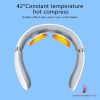 Intelligent Pulse Electric Neck Massager Shoulder Body Massager Low Frequency Magnetic Therapy Pulse Pain Relief Tool Health Care