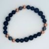Power Bracelets for EMF 5G Protection Hematite Shungite Copper Tourmaline - Chakra Calming Bracelets