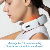 Intelligent Pulse Electric Neck Massager Shoulder Body Massager Low Frequency Magnetic Therapy Pulse Pain Relief Tool Health Care